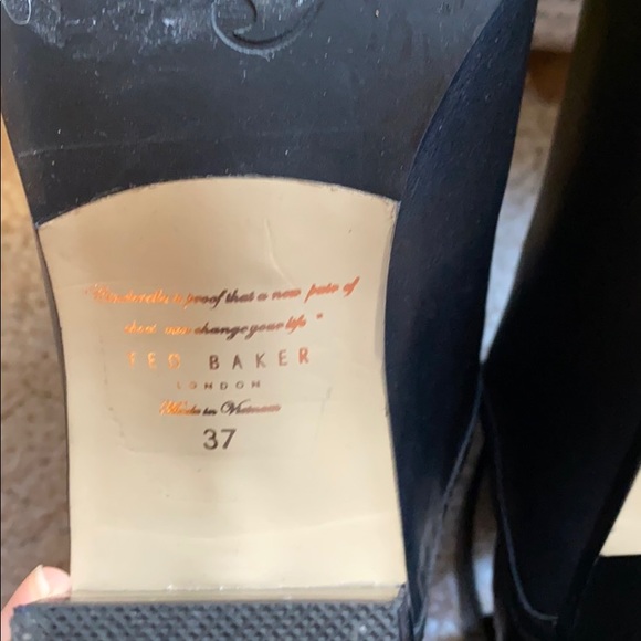 Ted Baker Ankle Leather Sybell  Bootie - Picture 7 of 10